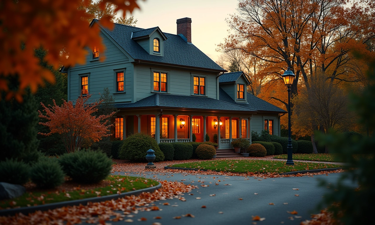 Chappaqua estate wooded setting — stress relief technology index