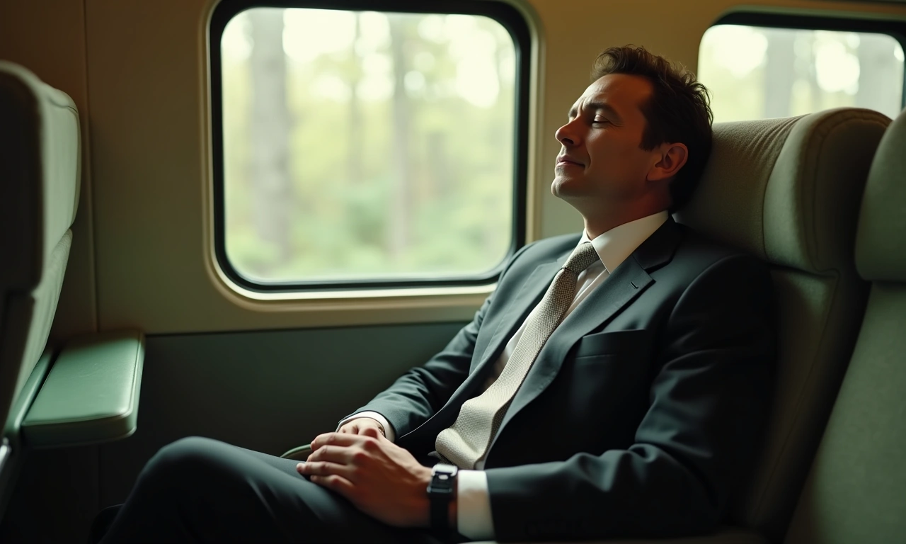 Metro-North platform early morning — commuter stress relief wearables