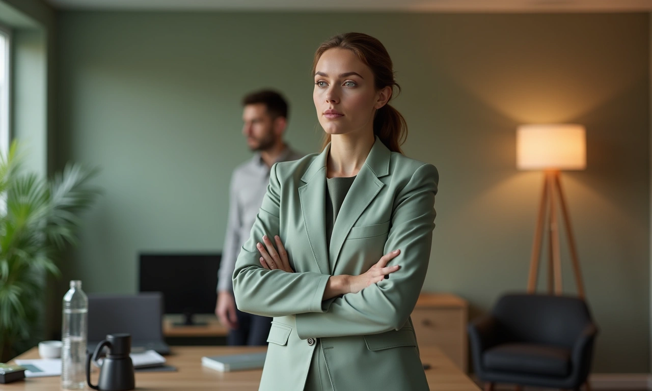 Discreet wearable on wrist under sleeve — anxiety management at work