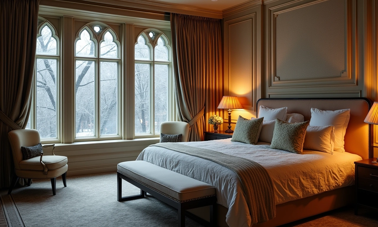 Westchester winter dawn snow on grounds — NY winter sleep optimization