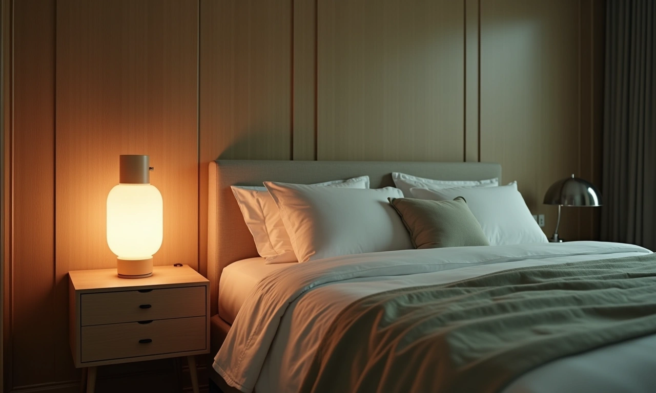 Light therapy lamp at Westchester home office desk, winter morning protocol